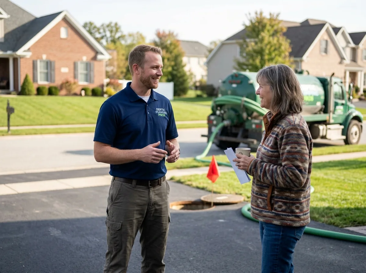 Emergency Septic Service in Connersville, IN