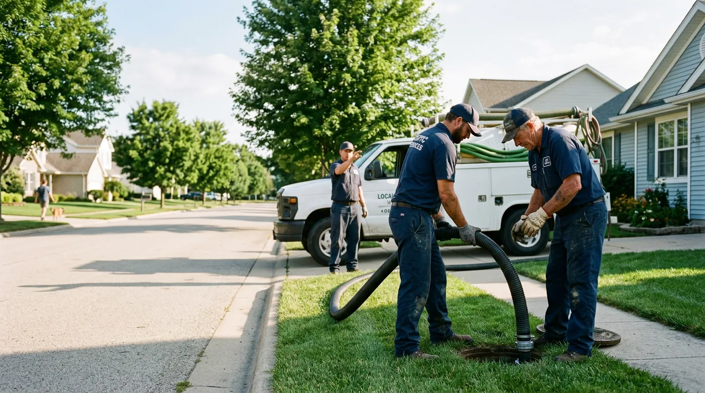 Emergency Septic Service in Connersville, IN
